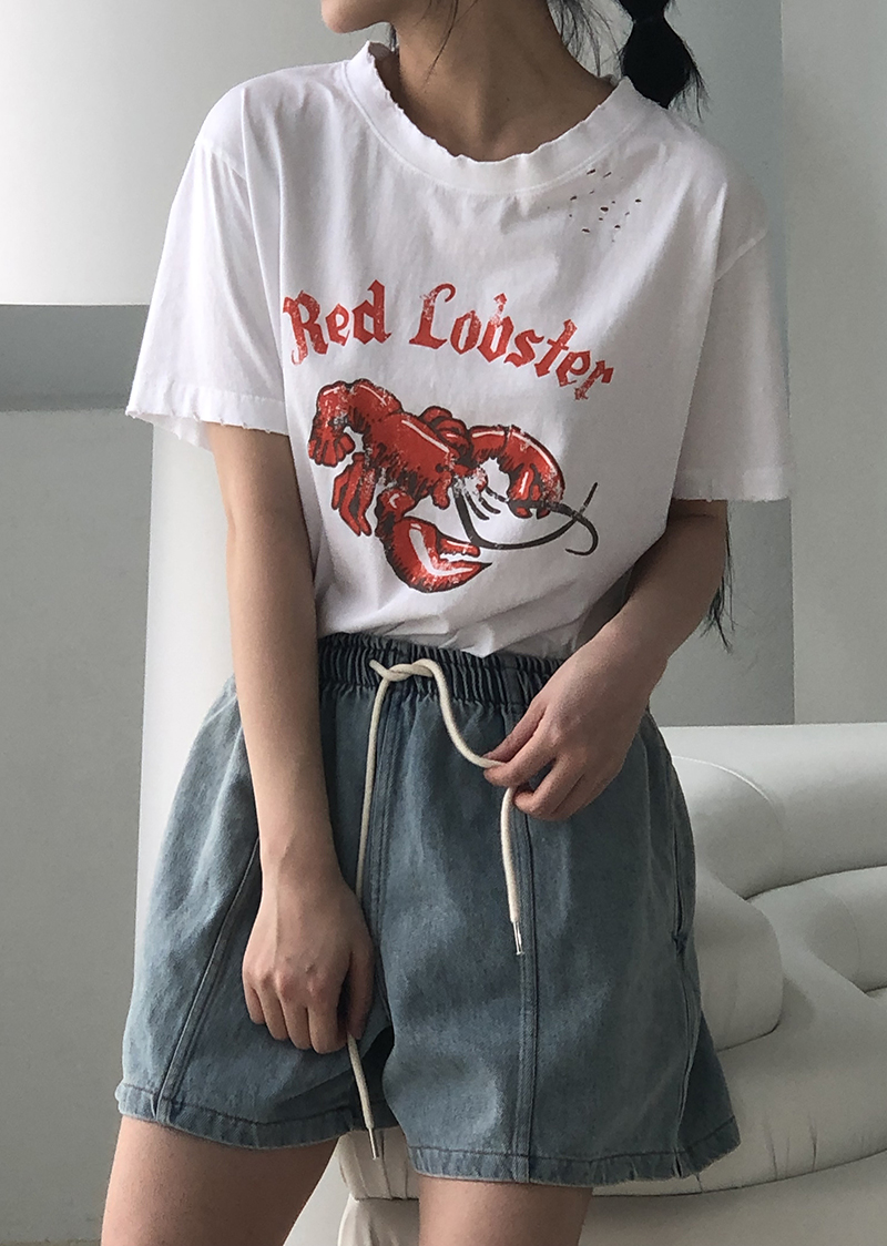 lobster t shirt(2color)