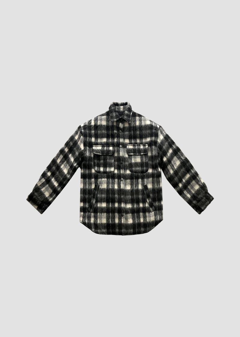 Checked Quilts Shirt (2color)