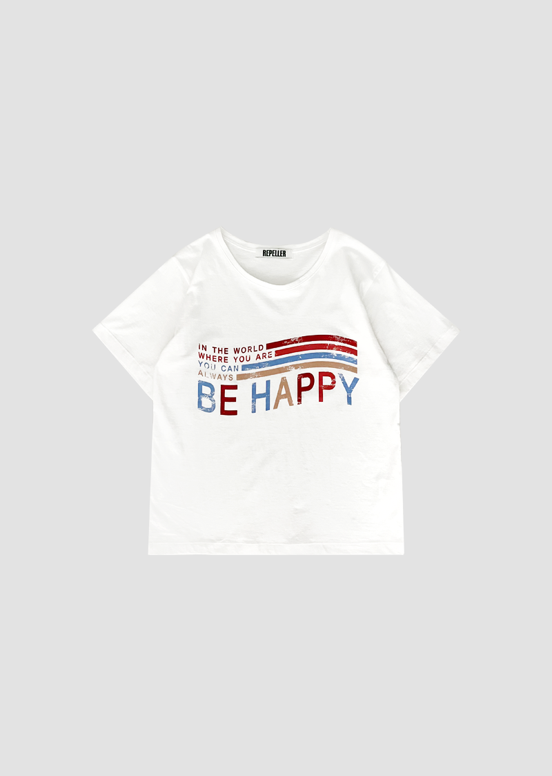 Be Happy T-shirt (2color)