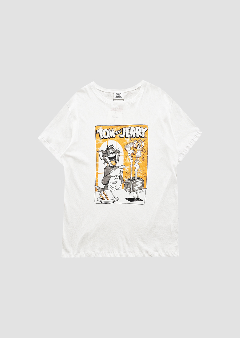 Toast Tom Jerry T-shirt(2color)